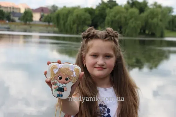 фото відгук на Пряники дівчинка від Медяник